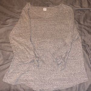 Old navy long sleeve shirt. Gray. Extra small